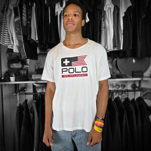 Polo Ralph Lauren USA Spellout Performance T-shirt Men's XXL